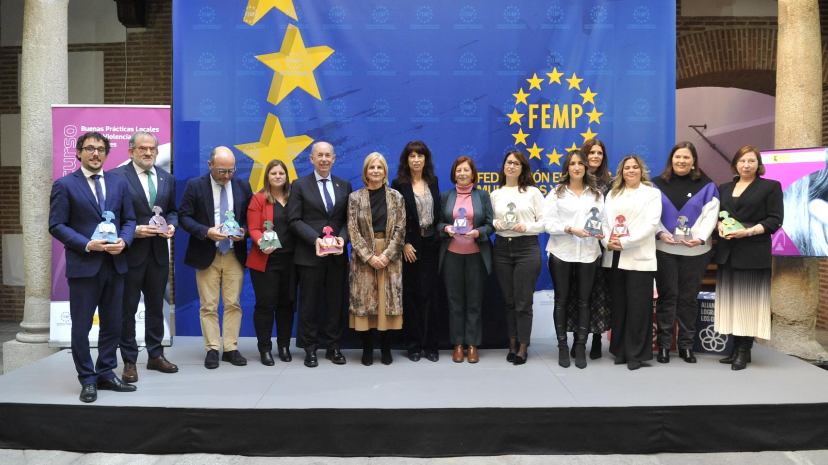 Todos los premiados. Foto: FEMP.