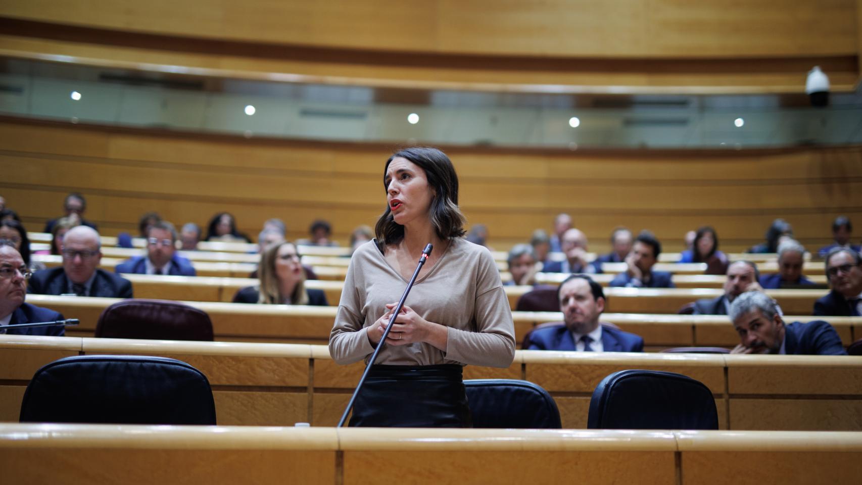 La exministra de Igualdad, Irene Montero