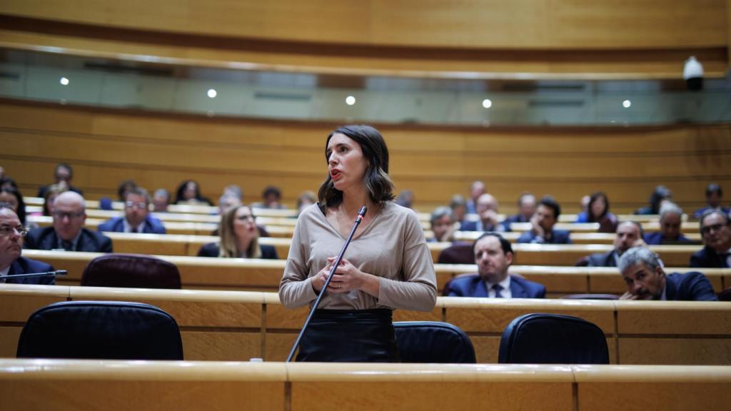 La exministra de Igualdad, Irene Montero