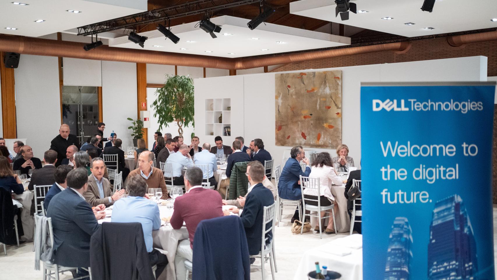 Vista general de la cena exclusiva de CIO, organizada por Dell Technologies y D+I - EL ESPAÑOL