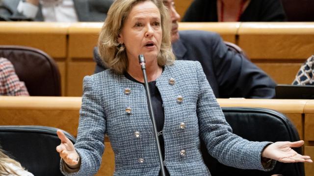 Nadia Calviño, vicepresidenta primera del Gobierno y ministra de Economía, Comercio y Empresa.