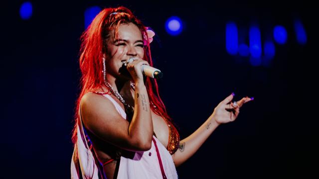 Karol G en un concierto.