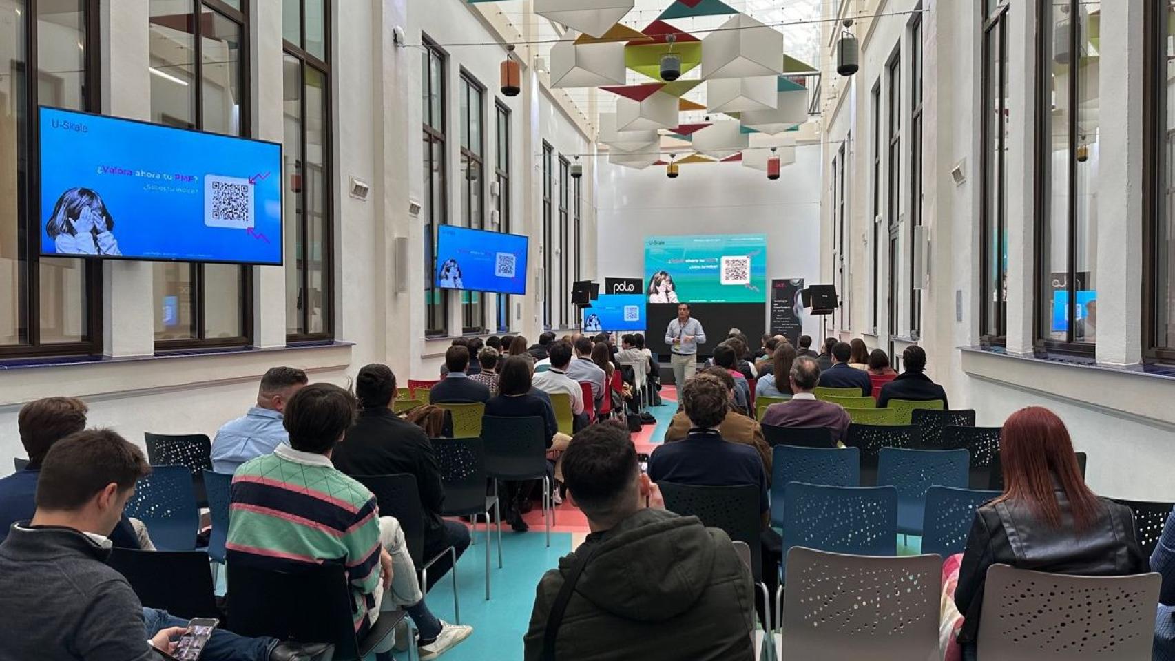 El encuentro entre emprendedores e inversores en el Polo Digital.