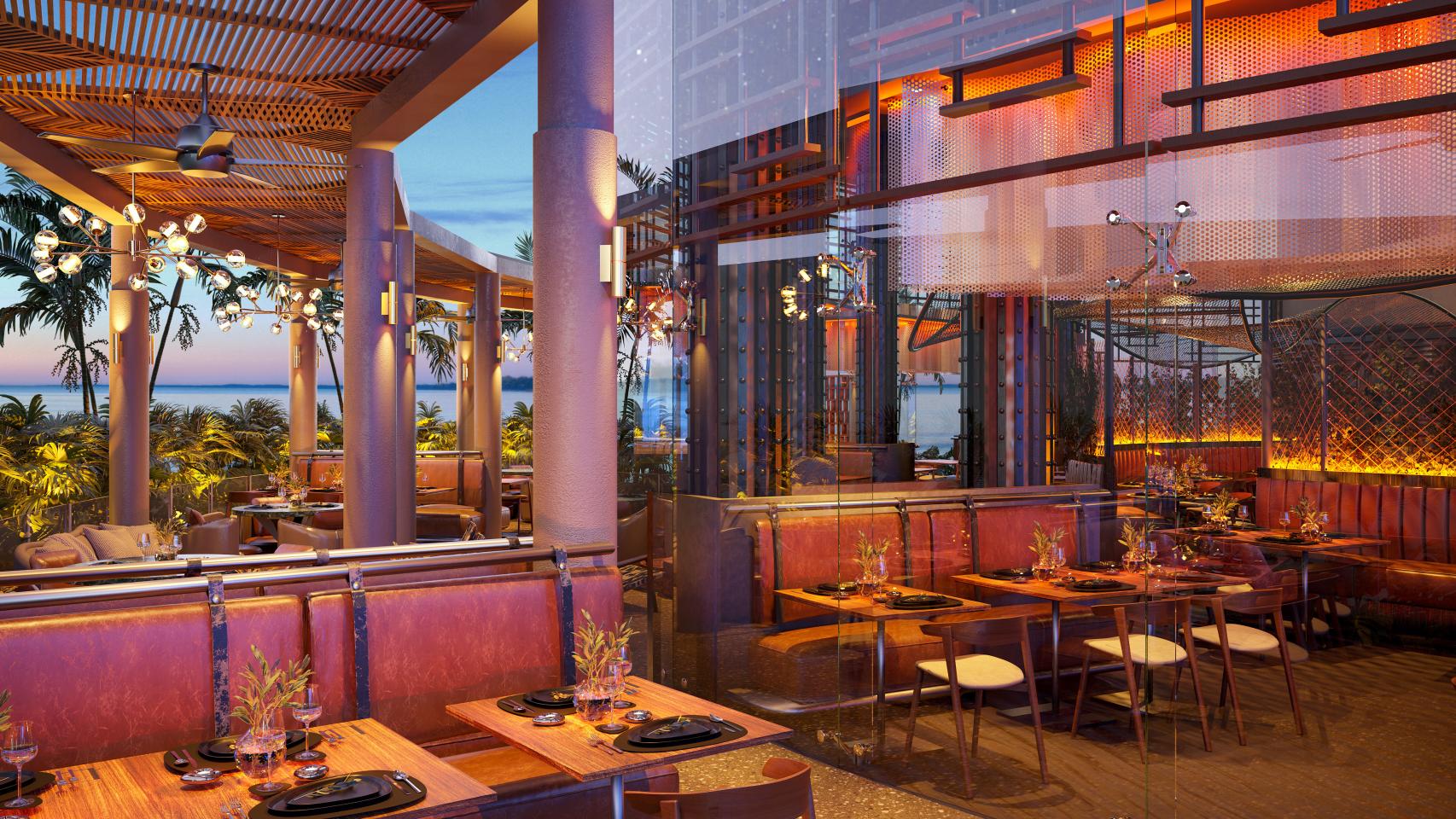 Estancia del Hotel Hard Rock Cancún, uno de los proyectos de Talentchef.