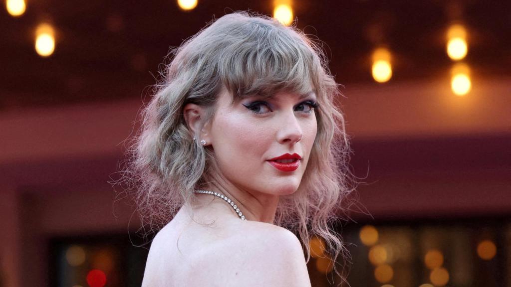 Taylor Swift, durante la premier de la película de The Eras Tour en Los Ángeles.
