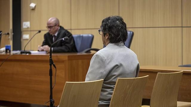 Luis Eduardo Ramírez el día que fue juzgado en Valencia.