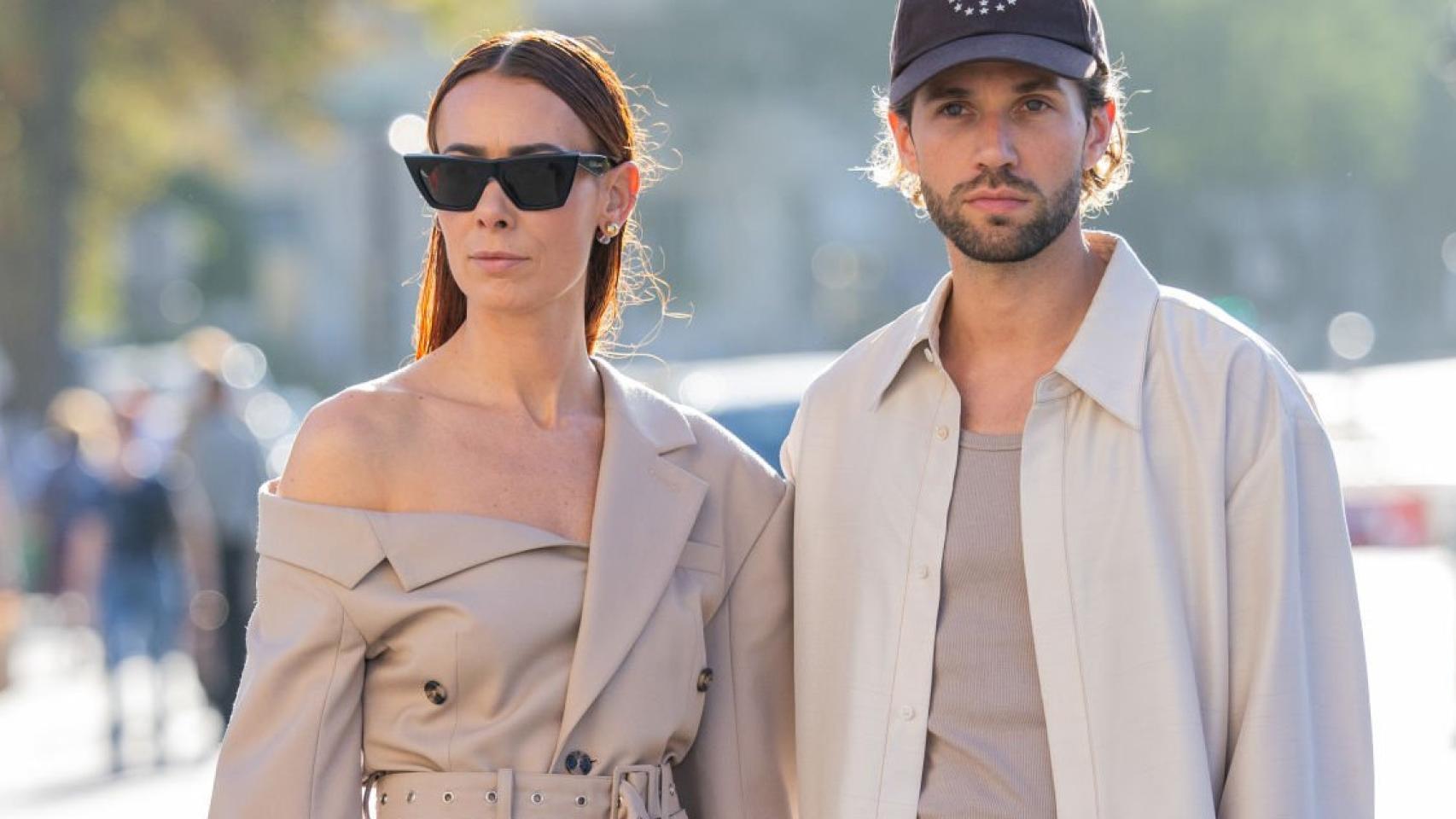 Una pareja, en el 'street style'.