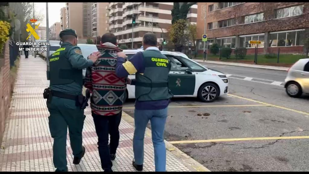 Imagen del detenido.