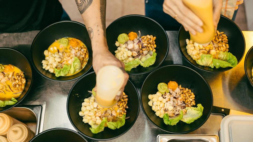 Los ceviches de Dalima.