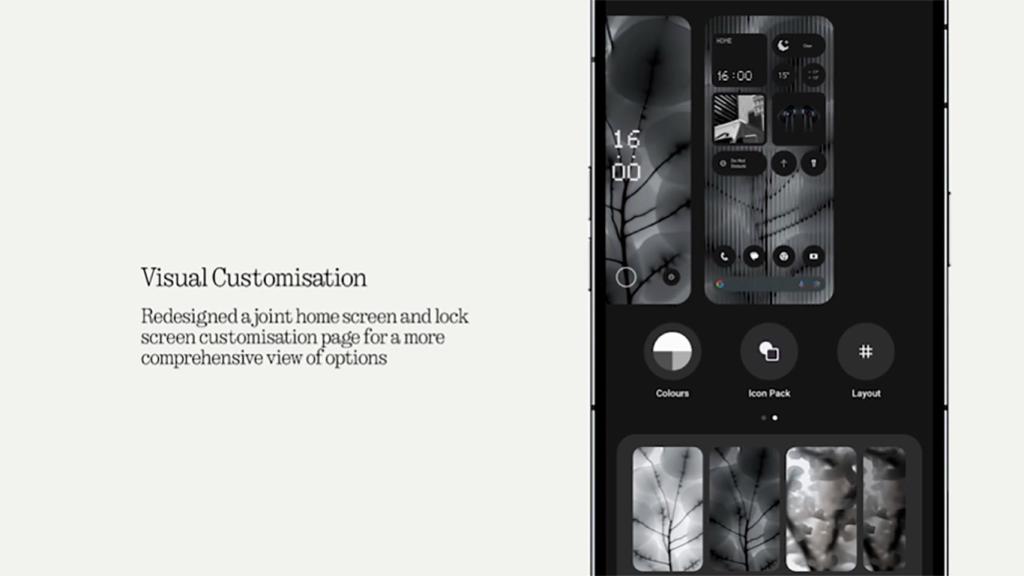 Imagen de la nueva actualización del Nothing Phone (2)