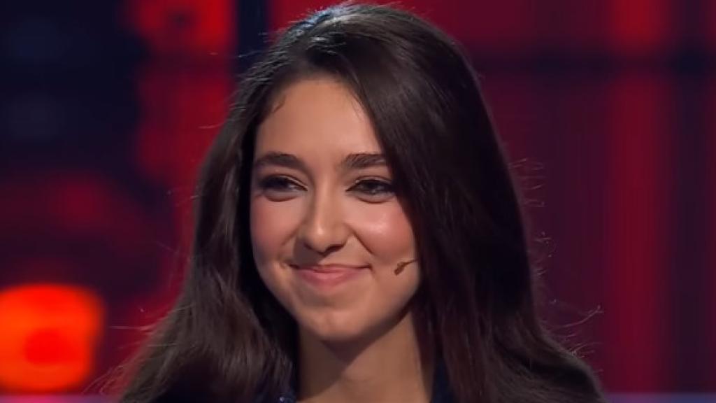 Nereida en 'La Voz Kids'.