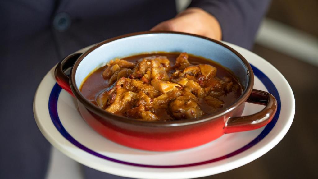 Los callos de La Guisandera de Piñera.