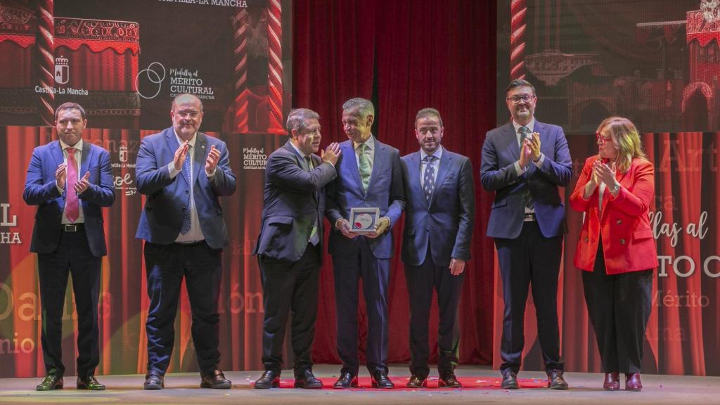 Entrega de las Medallas al Mérito Cultural de Castilla-La Mancha. Foto: JCCM.