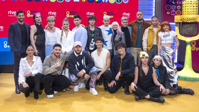 Los artistas que aspiran a ganar el Benidorm Fest 2024.
