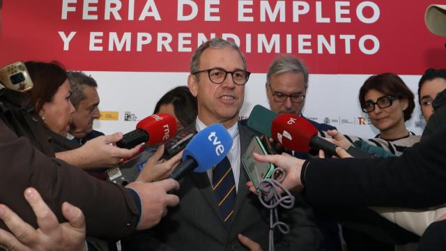 El consejero de Empleo, Mariano Veganzones, en una imagen de archivo