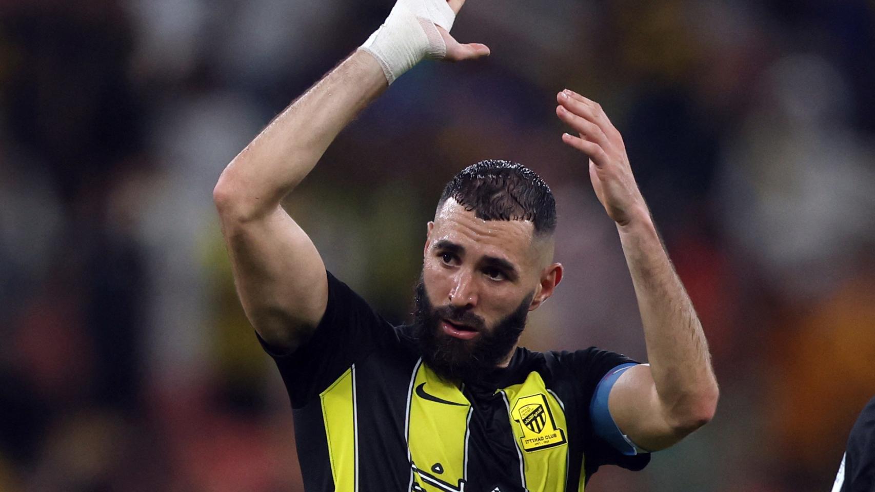 Benzema, durante el Mundial de Clubes