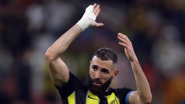 Benzema, durante el Mundial de Clubes