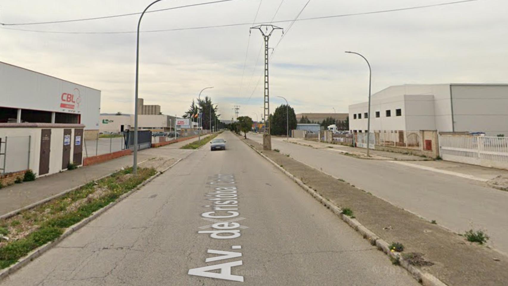 Avenida Cristóbal Colón de Guadalajara.