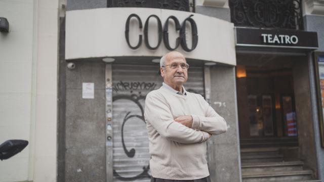 Rufino Hernández Jorge, de 81 años, bombero retirado de Madrid.