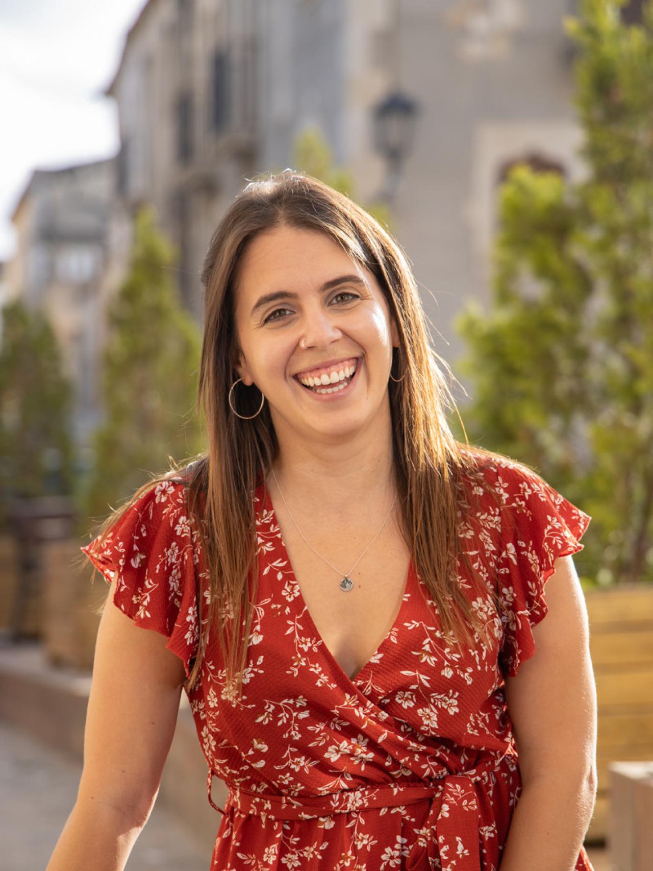 La autora Marta Marín.