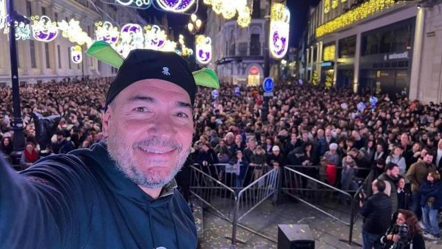 DJ. Pulpo en su actuación de Sevilla.