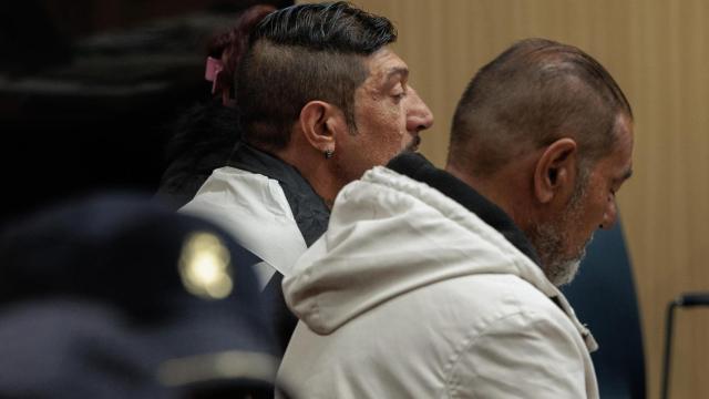 Los acusados esta semana en el juicio.