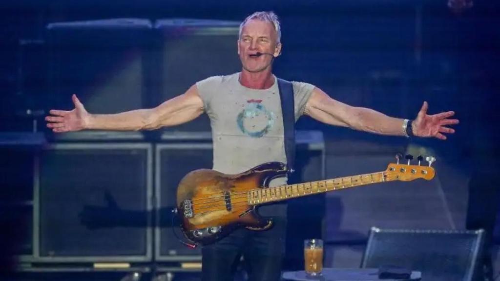 Sting, esta noche en el Christmas Starlite. Foto: Borja Sanchez-Trillo / EFE