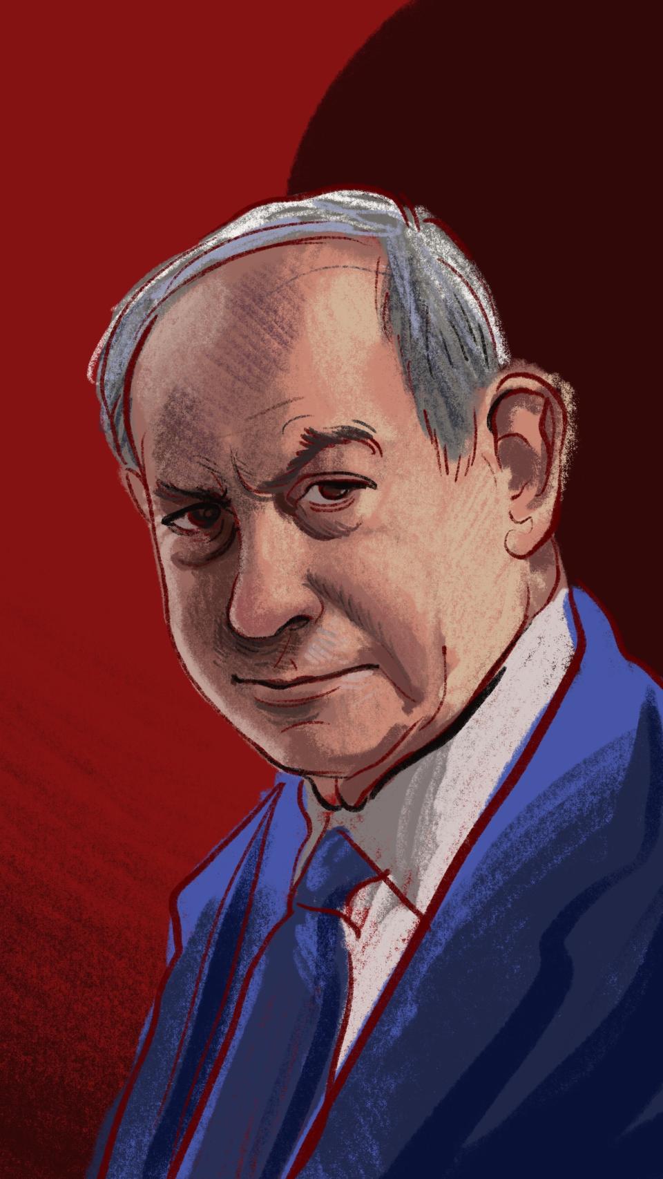 Benjamin Netanyahu.