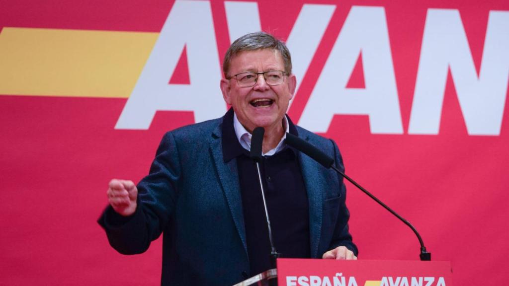 Ximo Puig en Elche, tras anunciar esta mañana su despedida en el comité nacional del PSPV-PSOE.