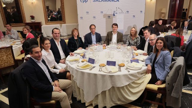 Comida de Navidad con el PP de Salamanca