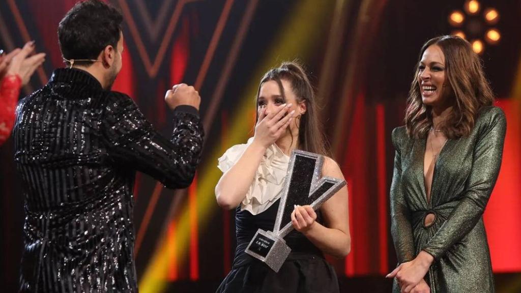 Elsa Tortonda, tras ganar 'La Voz'.