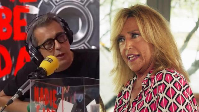 Andreu Buenafuente en 'Nadie sabe nada' y Lydia Lozano en 'Sálvese quien pueda'.