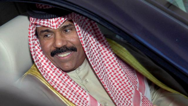 El emir de Kuwait, Nawaf al Ahmad al Sabah