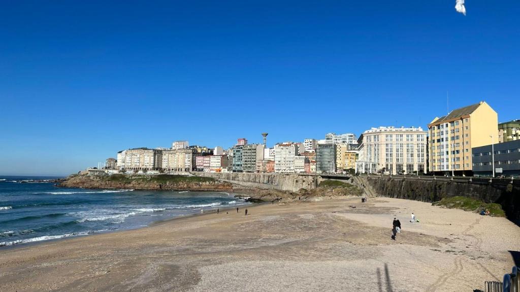Tiempo soleado en A Coruña.