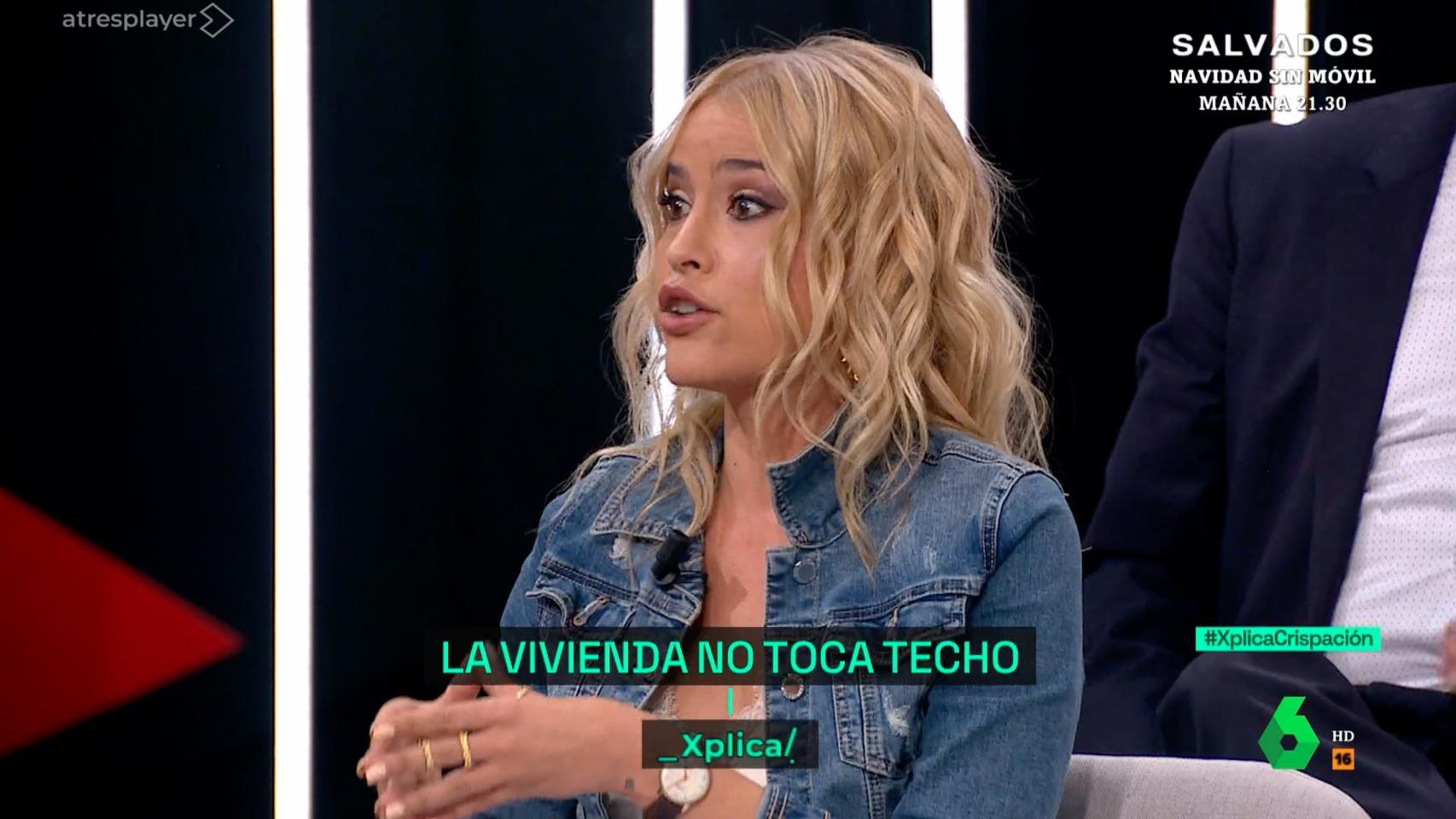 Afra Blanco en 'laSexta Xplica'.