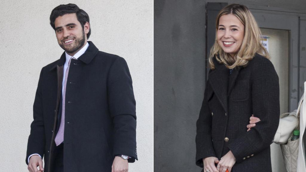 Los padrinos de Ana Sandra Lequio Obregón.