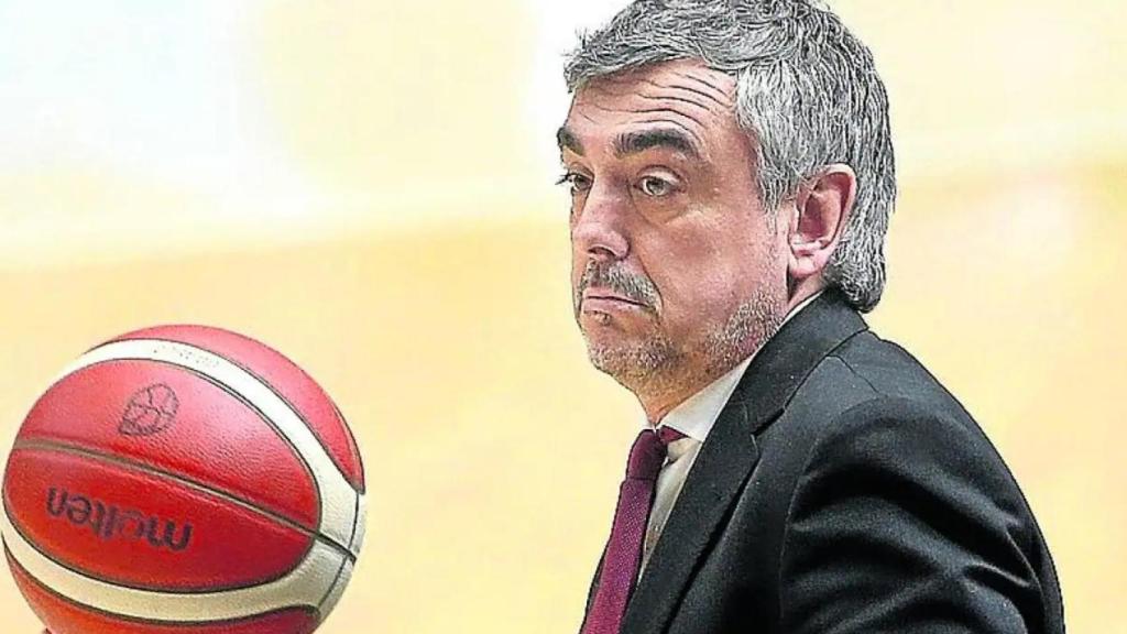 Mario López, durante un partido.