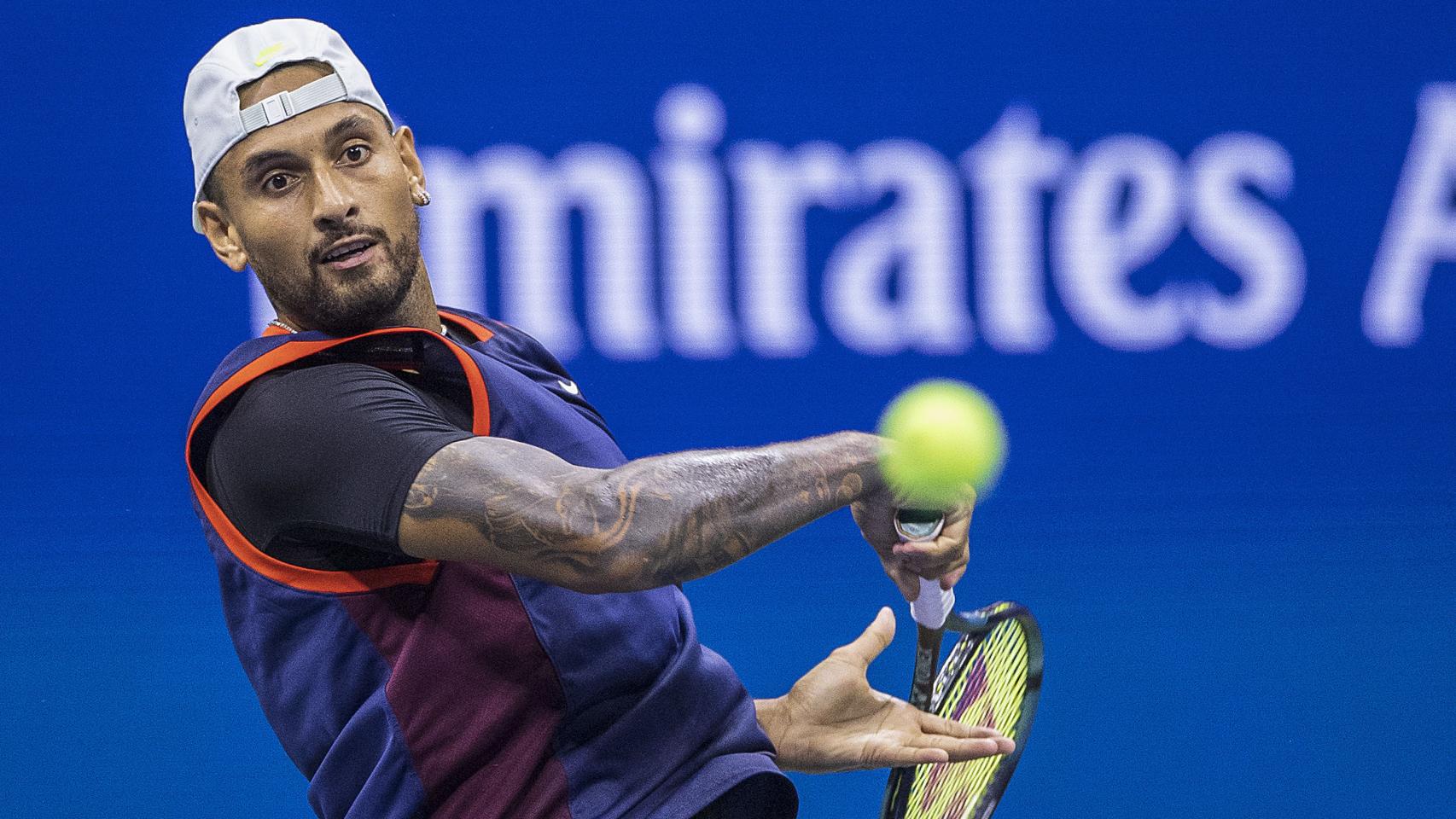 Nick Kyrgios, durante un partido.