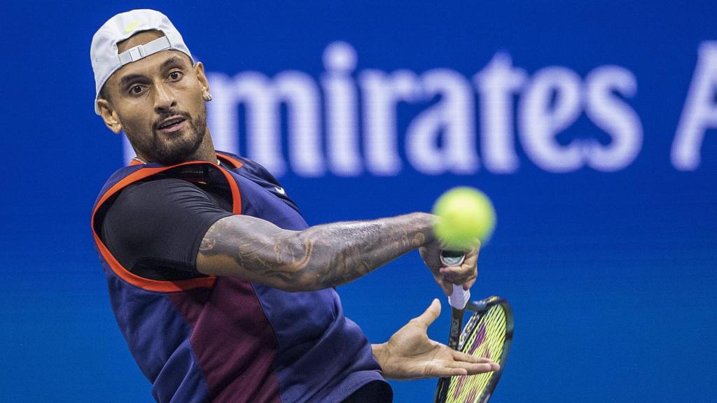 Nick Kyrgios, durante un partido.