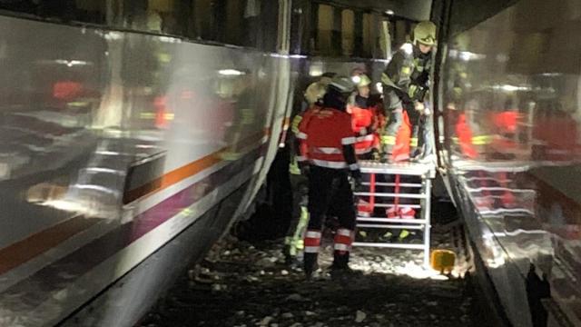 Una imagen tras el accidente.