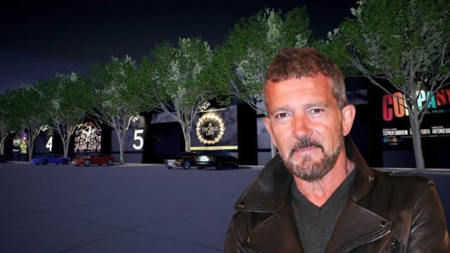 Un montaje de Antonio Banderas con la infografía de Sohrlin.