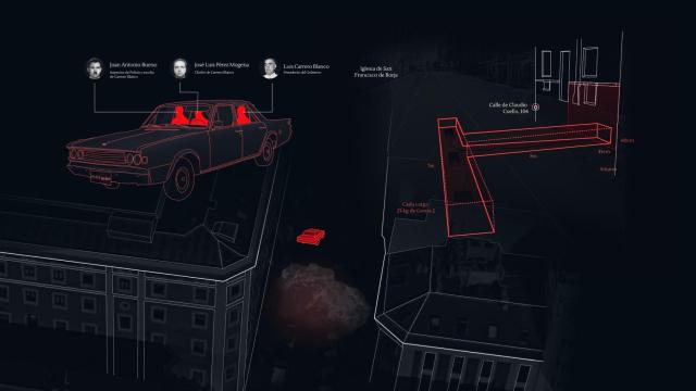 En el lugar del atentado que cambió la historia de España, 50 años después: lo que pensaban los asesinos y lo que pensaba el asesinado
