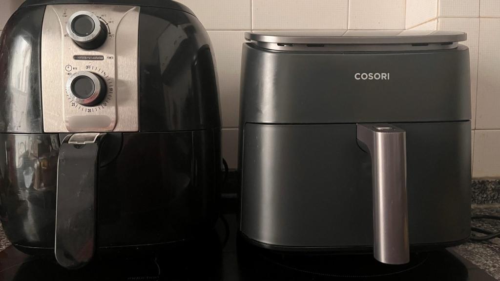 Mi vieja freidora de aire de 3 litros de capacidad frente a la nueva Cosori Turbo Blaze de 6 litros