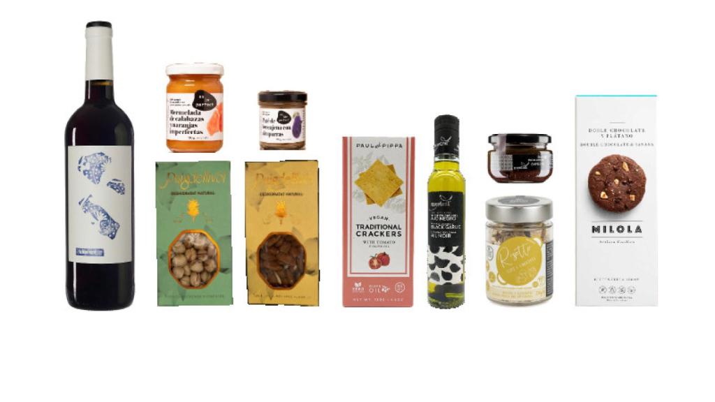 Uno de los lotes veganos de MM Gastronomía.