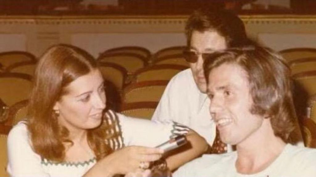 Raphael, con María Teresa Campos.