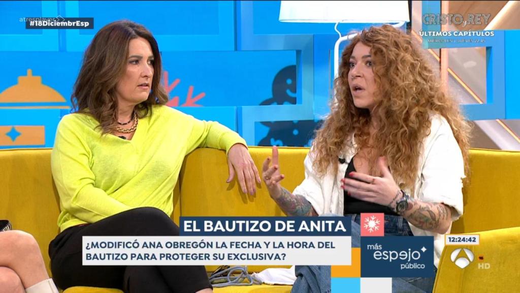 Sofía Cristo en ‘Espejo Público’.