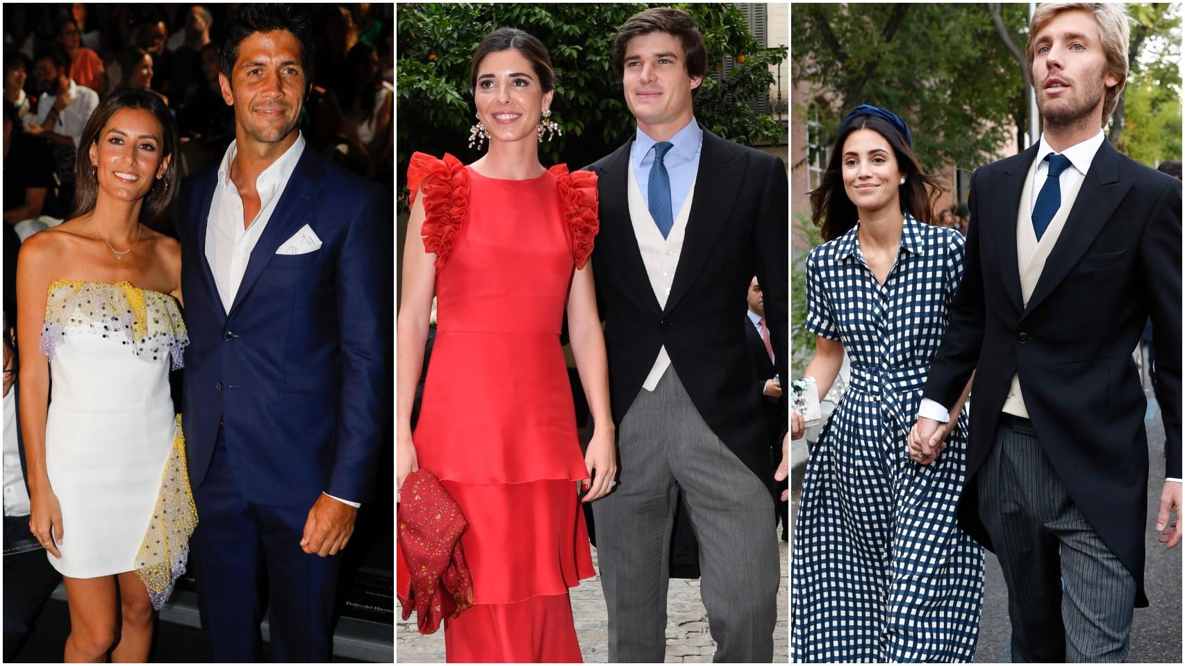 Ana Boyer y Fernando Verdasco; Belén Corsini y Carlos Fitz-James y Alessandra de Osma junto a Christian de Hannover.