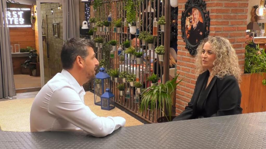 Jordi y Ana Belén en ‘First Dates’.