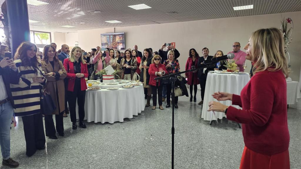 La consellera de Innovación, Industria, Comercio y Turismo, Nuria Montes, en Alicante.