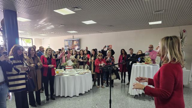 La consellera de Innovación, Industria, Comercio y Turismo, Nuria Montes, en Alicante.